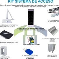 Kit control de acceso exterior
